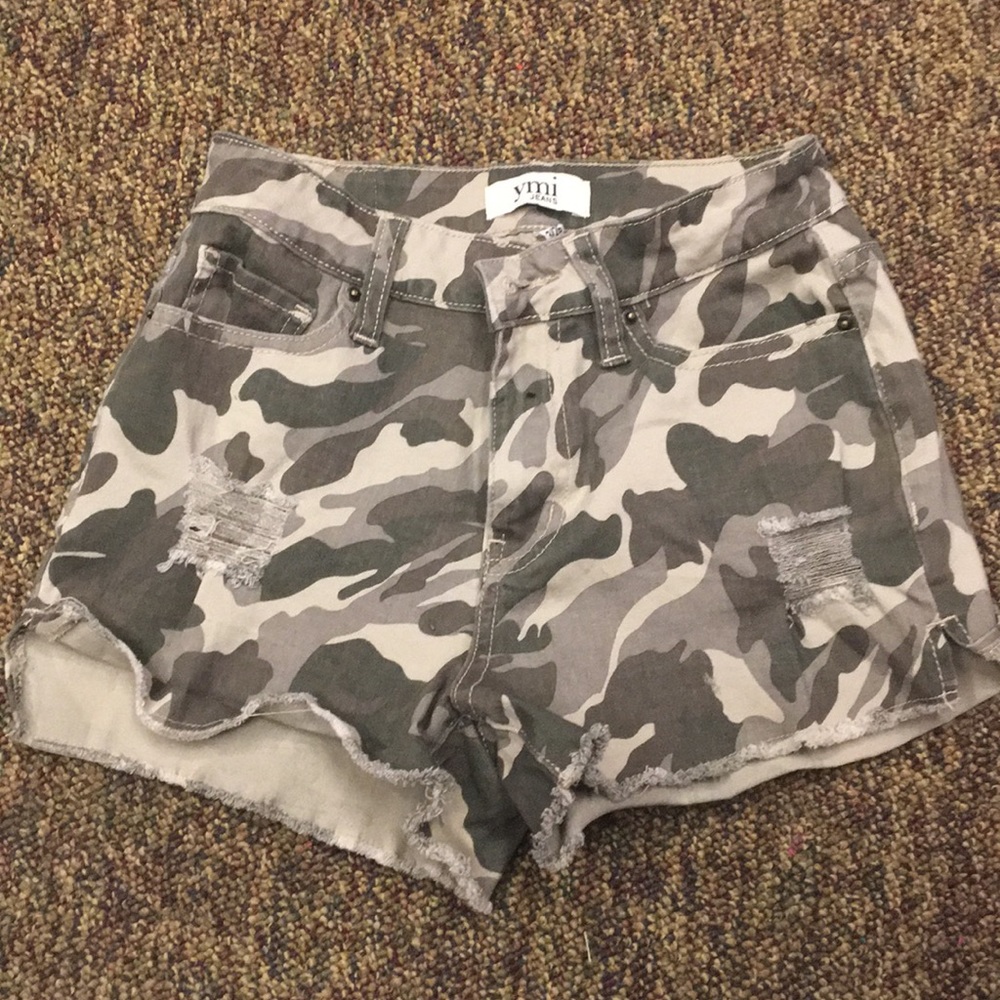 Camp jean shorts